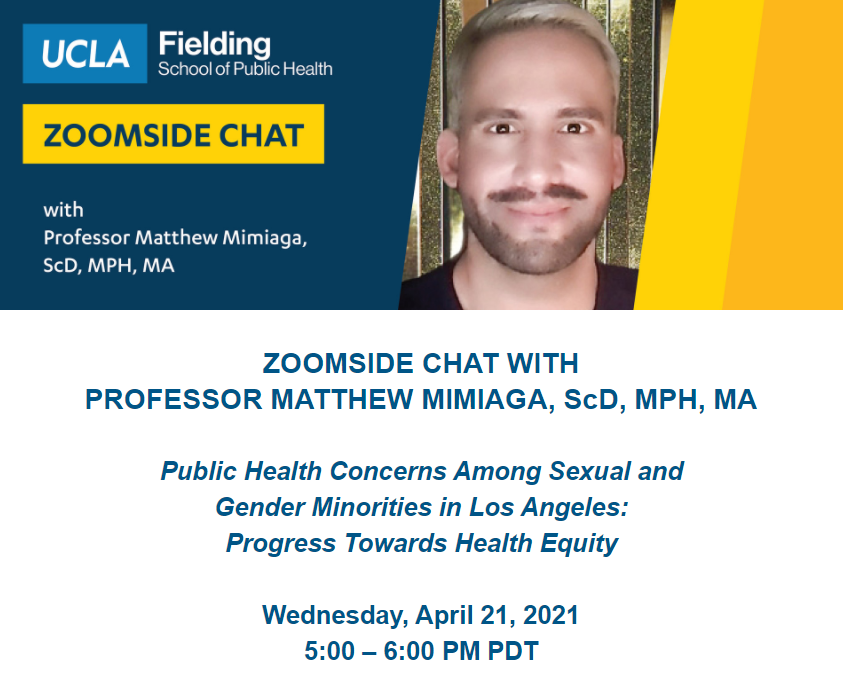 Zoomside Chat with Dr. Mimiaga