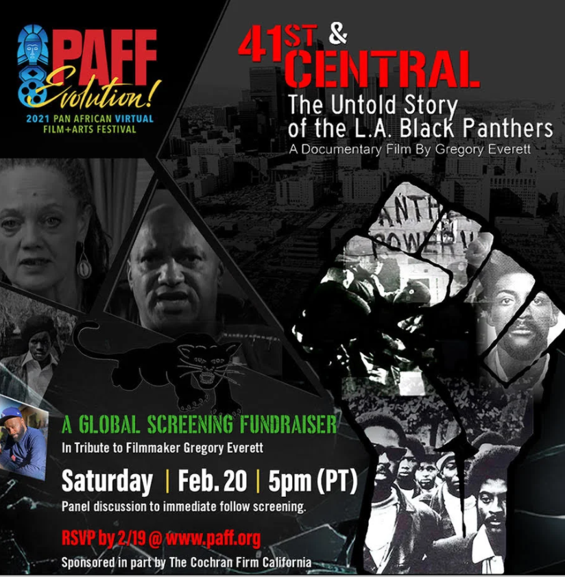 Pre-Screening of 41st & Central: The Untold Story of the L.A. Black Panthers