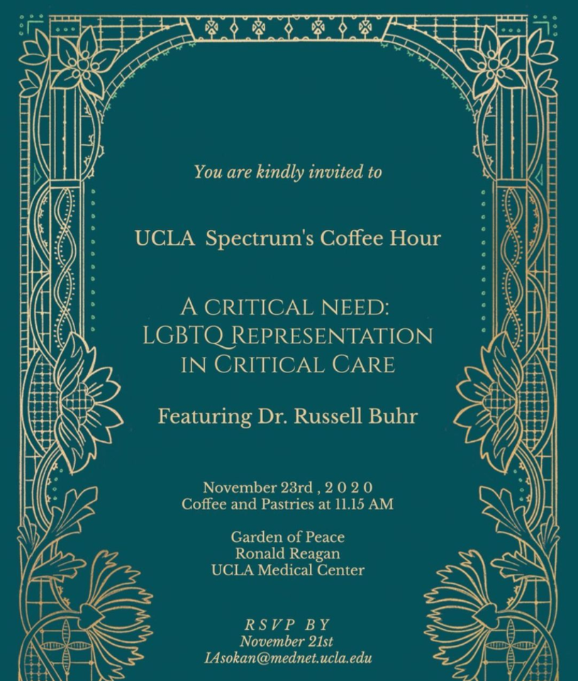 UCLA spectrum coffee hour