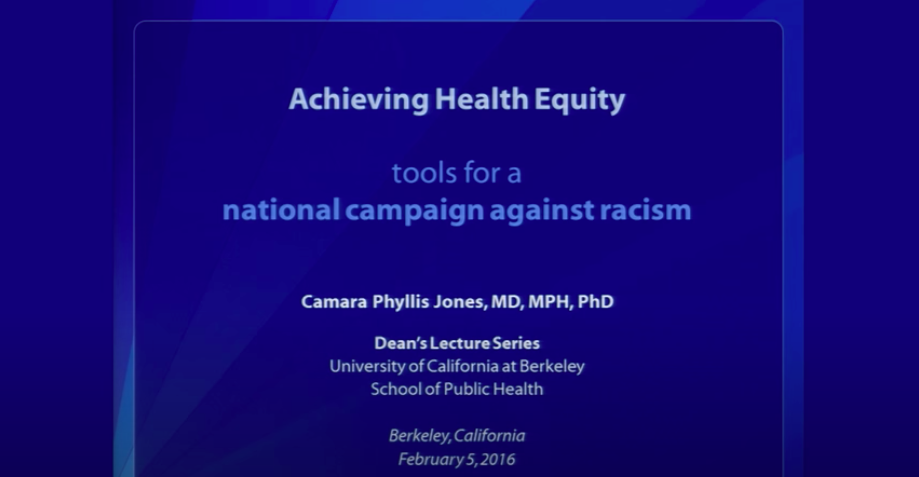 achieving health equity